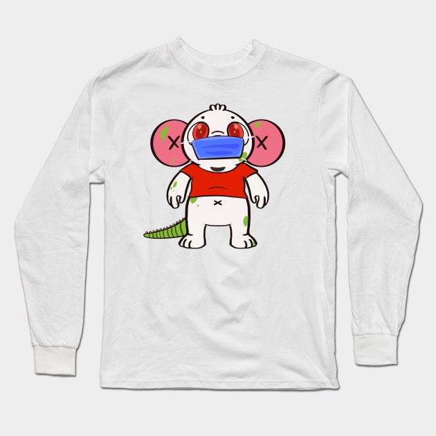 lab rat 23 Long Sleeve T-Shirt by Blue Afro